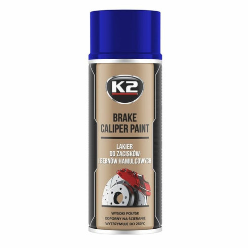 Vopsea pentru etrieri frana spray K2 400ml - Albastru